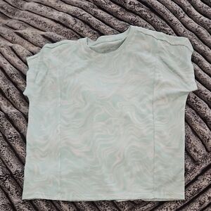 BCG Light Green Swirl Kids Tee